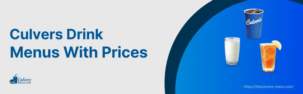 Culvers Drink Menus With Prices