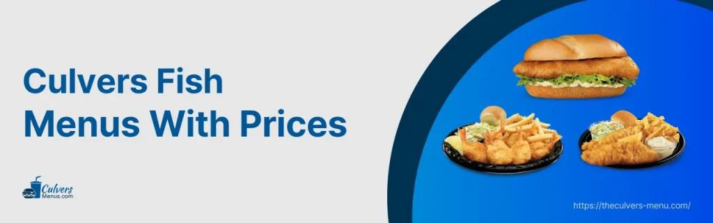 Culvers Fish Menus With Prices